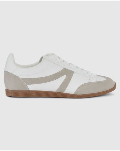 WHITE/TAUPE MULTI