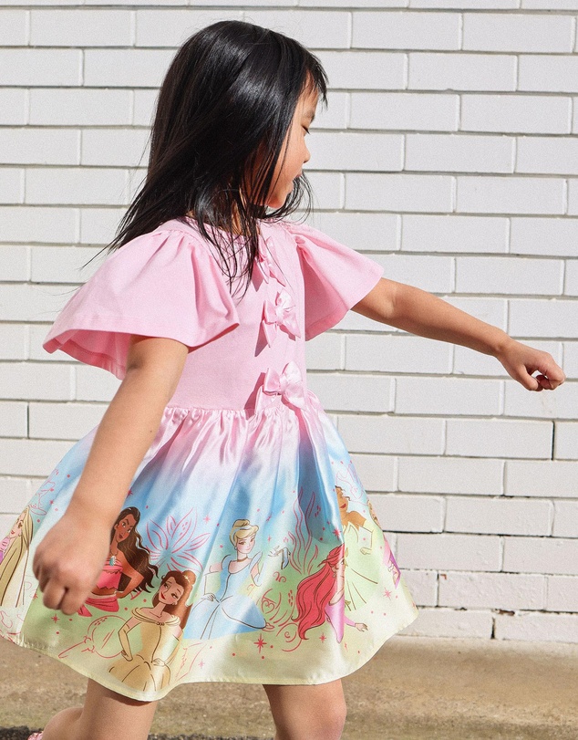 Rock Your Kid - Disney Princess Bow Dress - ICONIC EXCLUSIVE