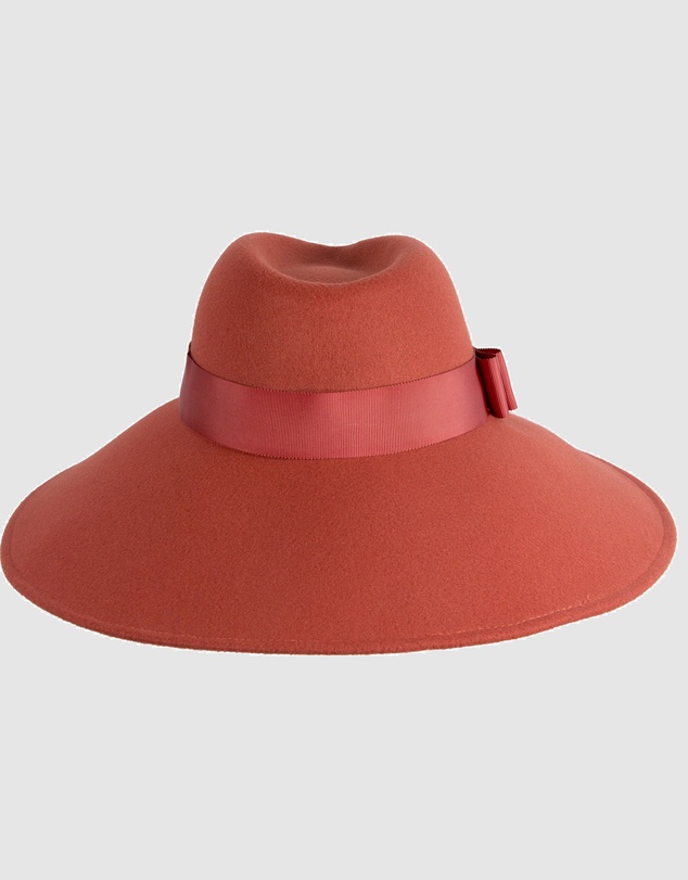 Max Alexander - Wide Brim Orange Winter Hat