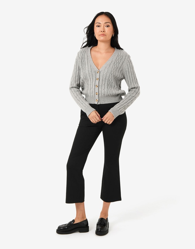 Forcast - Alison Cropped Flare Pants