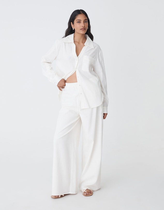 Forcast - Jazie Tencel Linen Pants