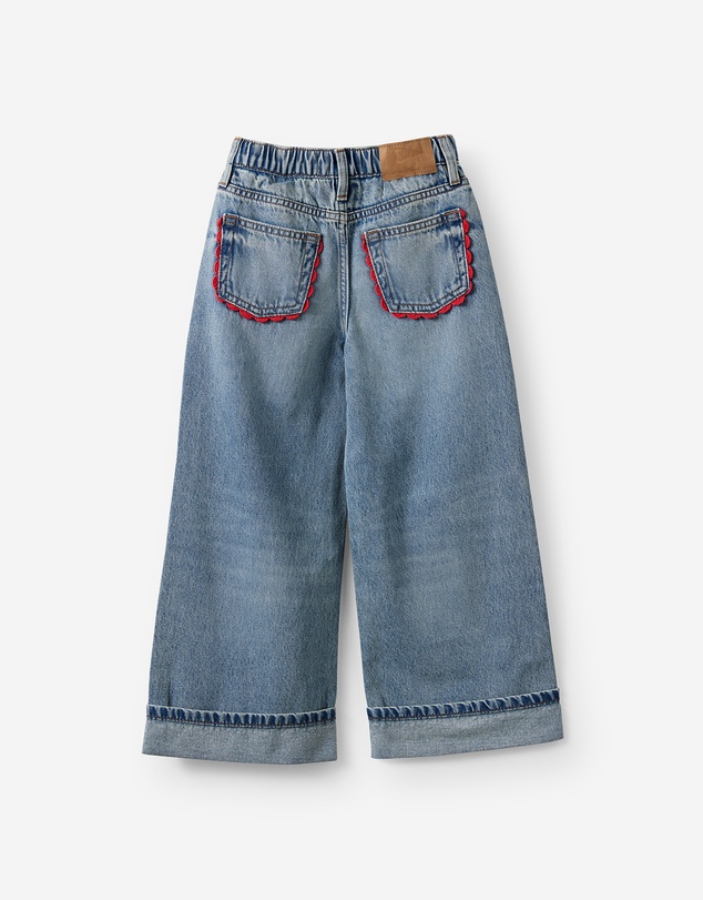 Cotton On Kids - Super Wide Leg Denim Jean
