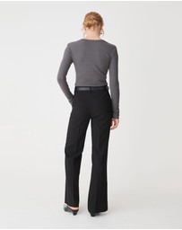 Forcast - Devon Long Sleeve Rib Tee