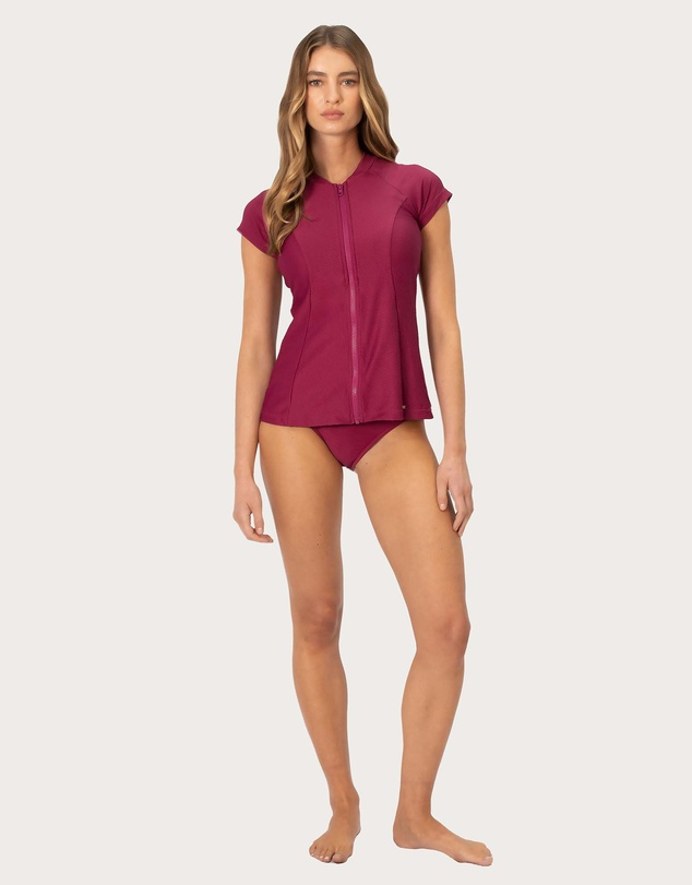 Baku Swimwear - Rococco Short Sleeve Rash Vest