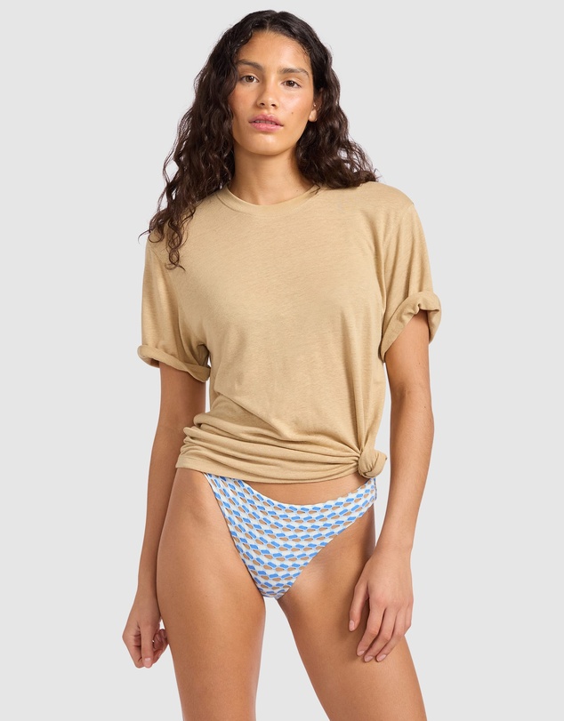 Seafolly - Slub Linen Boyfriend T-Shirt