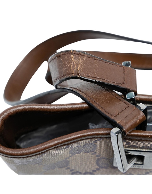 Pre-Loved by Azura Reborn - Pre-Loved GG Canvas Shoulder Bag
