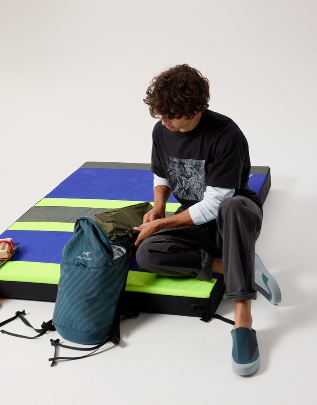 Arc'teryx - Kragg Cotton Lithographica Shirt SS Men's