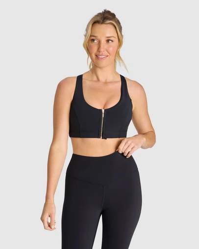 Rockwear - Energise Zip Sports Bra