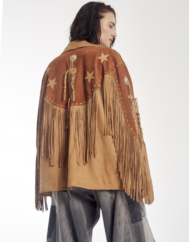 THE TALES - Portobello Road Fringed Suede Jacket