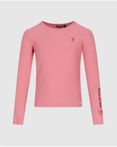NONO - Kess Long Sleeve Rib Jersey T-Shirt - Kids-Teens
