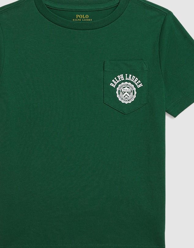 Polo Ralph Lauren - Logo Cotton Jersey Pocket Tee - ICONIC EXCLUSIVE - Kids-Teens