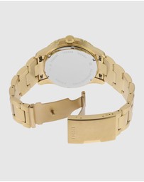Fossil - Fossil Blue Dive Gold Tone Analogue Watch