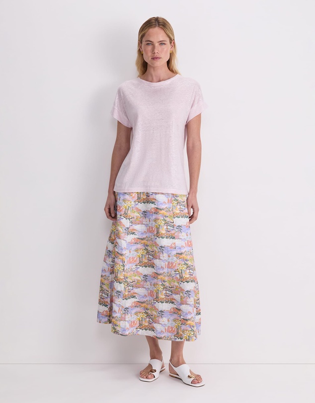 Sportscraft - Tonia Foil Linen Tee