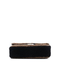 Pre-Loved by Azura Reborn - Pre-Loved Medium Classic Tricolor Shearling Double Flap