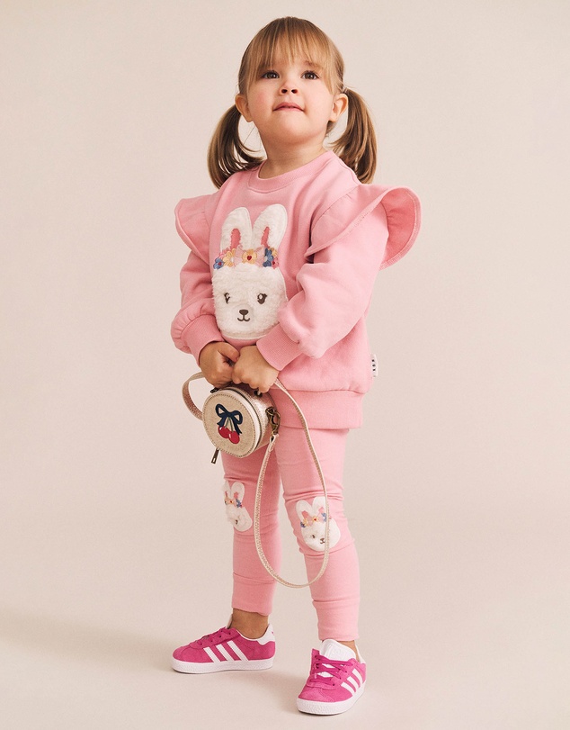 Huxbaby - Flower Field Bunny Sweatshirt - Babies-Kids