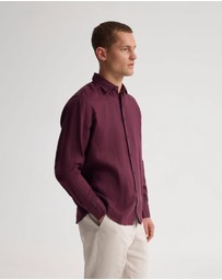 Oxford - Copper European Linen Shirt