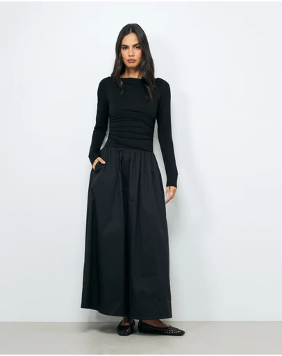 AERE - Kaia Midi Dress