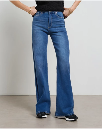 DRICOPER DENIM - Hunter Pacific Wide Leg Jeans