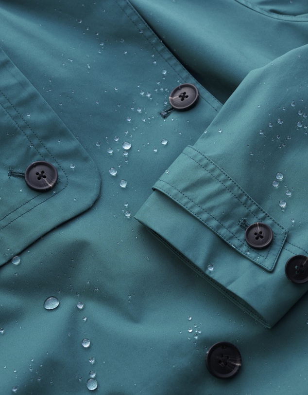 Seasalt - Seasalt Cornwall Teal Penweathers Trench Coat