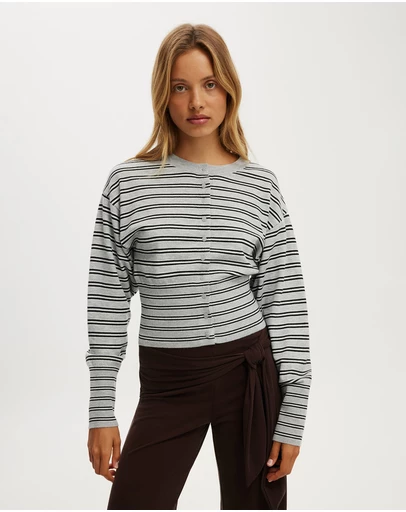 Cotton On - Sara Button Cardigan