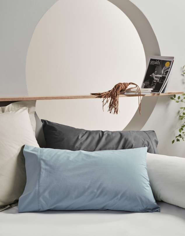 Linen House - Vienna 300TC Cotton Percale Standard Pillowcase