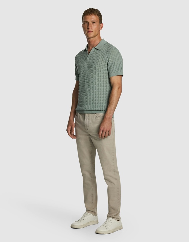 yd. - Ned Knitted Polo Shirt