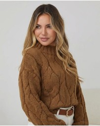 Esther & Co - Hadi Knit - Cinnamon