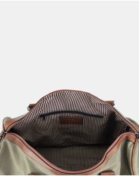 Pierre Cardin - Pierre Cardin Canvas Overnight Duffel Bag