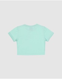 Santa Cruz - Oval Dot Splice Front Tee - Teens