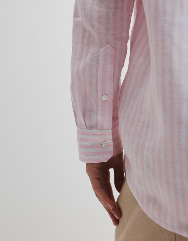 Country Road - Organically Grown Linen Stripe Shirt