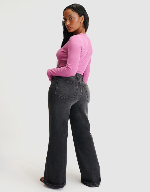 Cotton On - Curvy Stretch Wide Jeans
