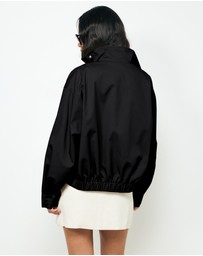AERE - Ines Funnel Neck Bomber