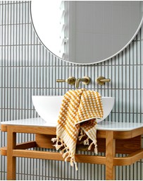 Miss April - Pompom Hand Towel