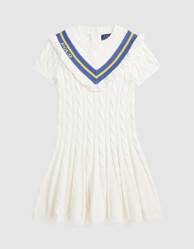 Polo Ralph Lauren - Cricket Stripe Cotton Sweater Dress