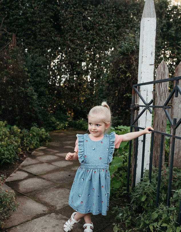 Purebaby - Embroidered Pinnie-Kids-Babies