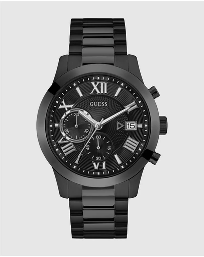 GUESS - Guess Atlas Mens Watch in Black