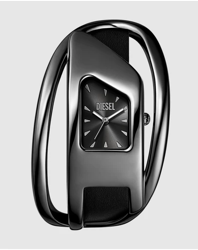 Diesel - Wrap-D Black Analogue Watch