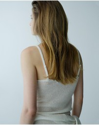 M.N.G - Top With Lace Neck