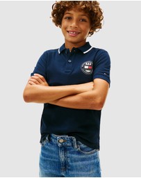 Tommy Hilfiger - Graphic Short Sleeve Polo - Teens