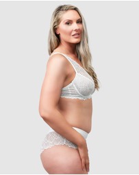 Naturana - The Friday Sheer Recycled Lace Underwire Bra
