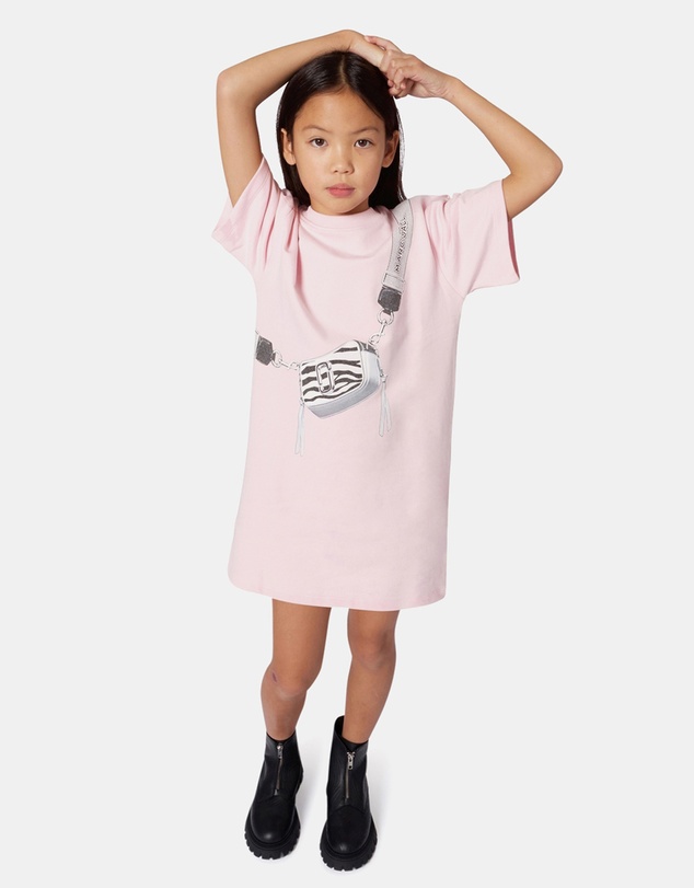 Marc Jacobs - Logo Bag Mini Shirt Dress - Kids-Teens