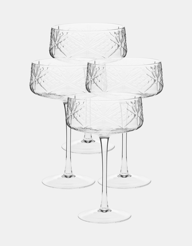 HOTTIE - Jonnie Traditional 4-Piece Coupe Set