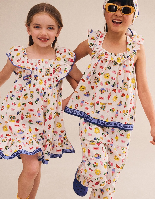 Huxbaby - Paradiso Frill Top - ICONIC EXCLUSIVE - Babies-Teens