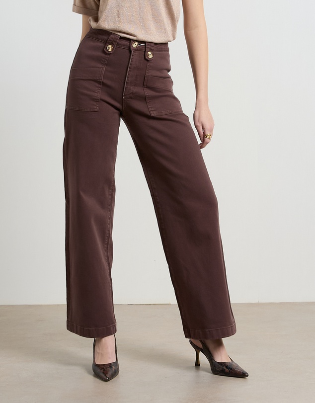 DRICOPER DENIM - Carrie Wide Straight Leg Jeans