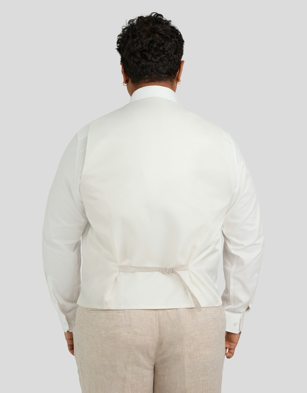 Johnny Bigg - Matteo Linen Waistcoat