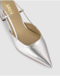 Siren - Yasmine Slingback Heels