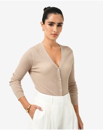 Forcast - Adison V-Neck Cardigan