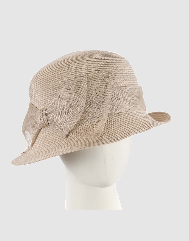 Max Alexander - Summer Beige Cloche Hat