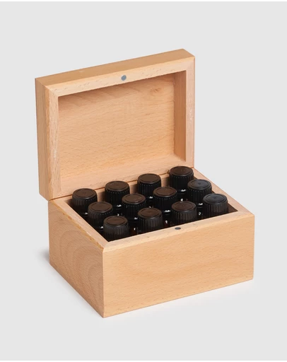 ECO. Modern Essentials - ECO. Wooden 12 Essential Oils Box