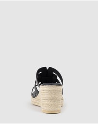 Edward Meller - MADERE Square Toe Slide Espadrille